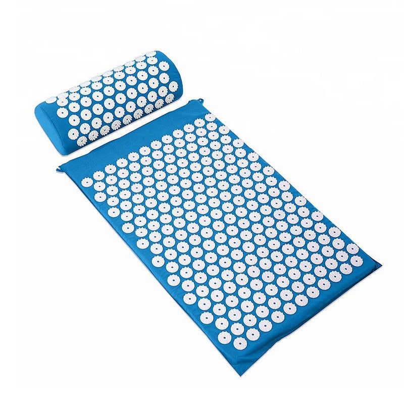 Acupressure Mat & Pillow Set - Stress Relief & Muscle Relaxation
