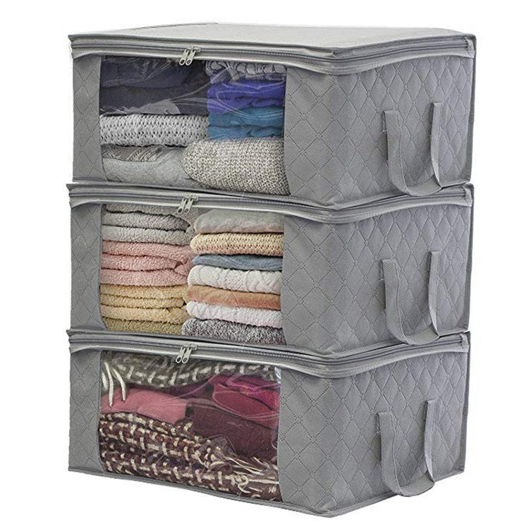 Foldable Clothing Organizer Bag - Space-Saving Wardrobe Storage