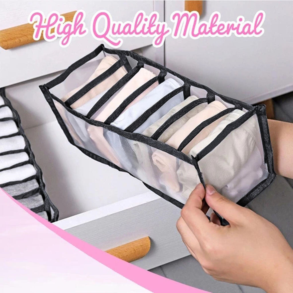 Foldable Clothing Organizer Bag - Space-Saving Wardrobe Storage