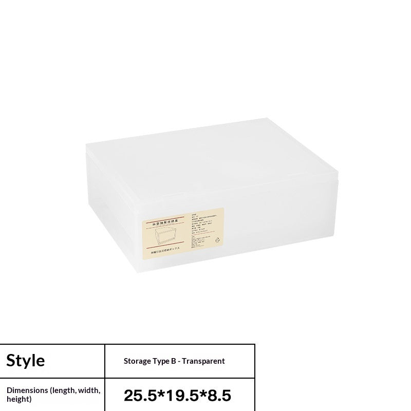 Desk Stationery & Cosmetics Storage Organizer - Multi-Compartment Box