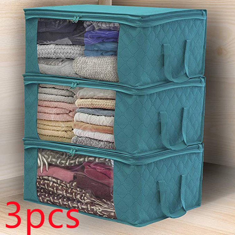 Foldable Clothing Organizer Bag - Space-Saving Wardrobe Storage