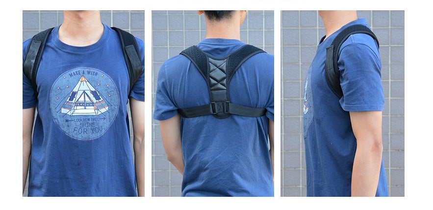 Medical-Grade Posture Corrector - Clavicle & Lower Back Support
