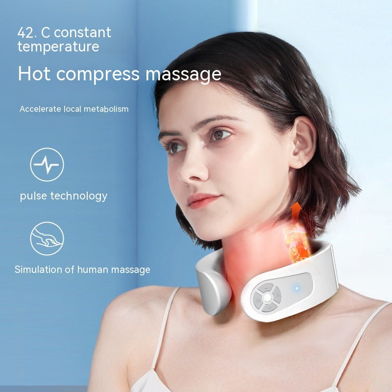 Pulse Neck Massager - Multi-Function EMS Pain Relief Device