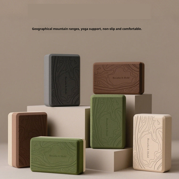 Yoga Brick Block - High-Density Foam Support for Flexibility