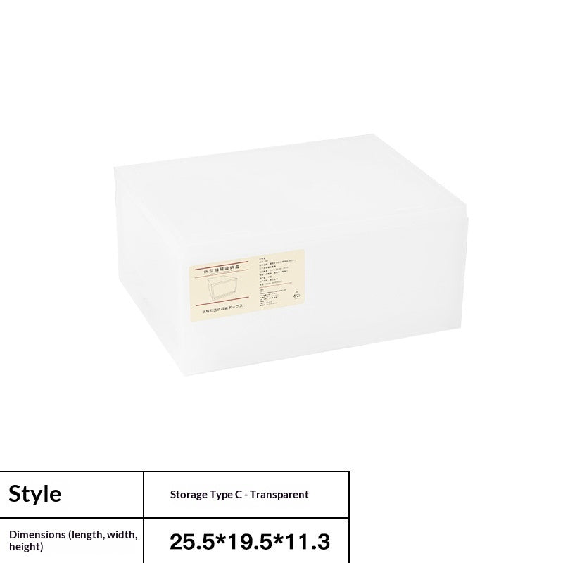 Desk Stationery & Cosmetics Storage Organizer - Multi-Compartment Box
