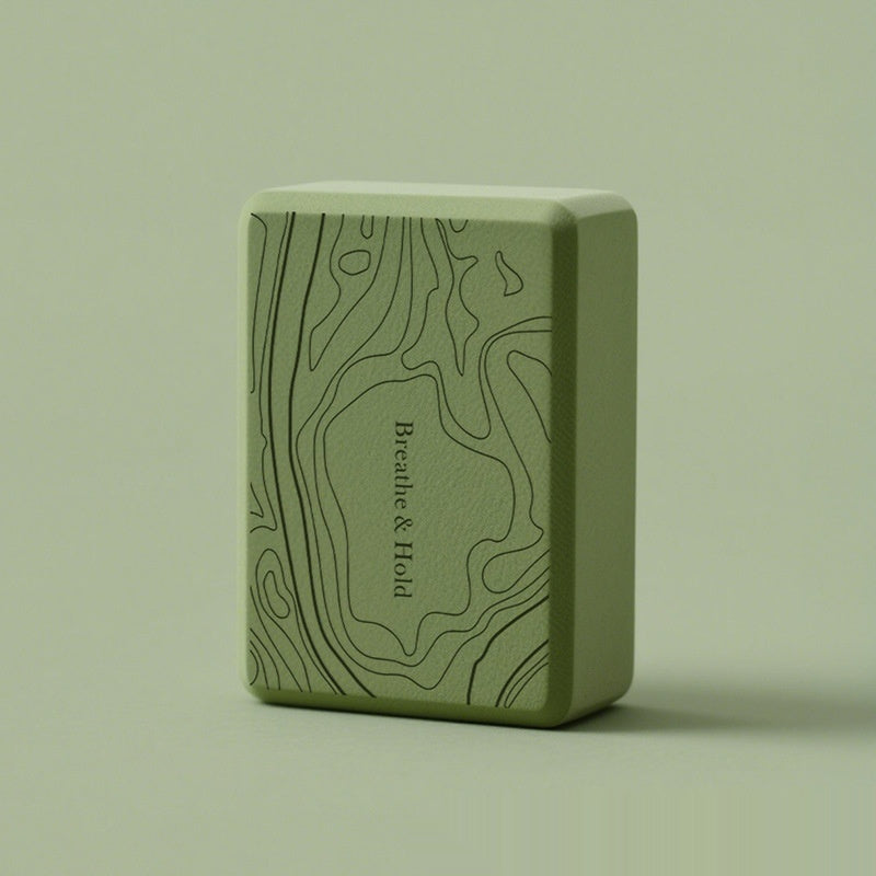 Yoga Brick Block - High-Density Foam Support for Flexibility