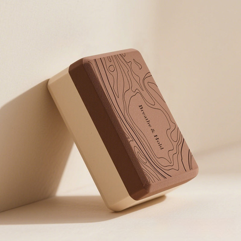Yoga Brick Block - High-Density Foam Support for Flexibility