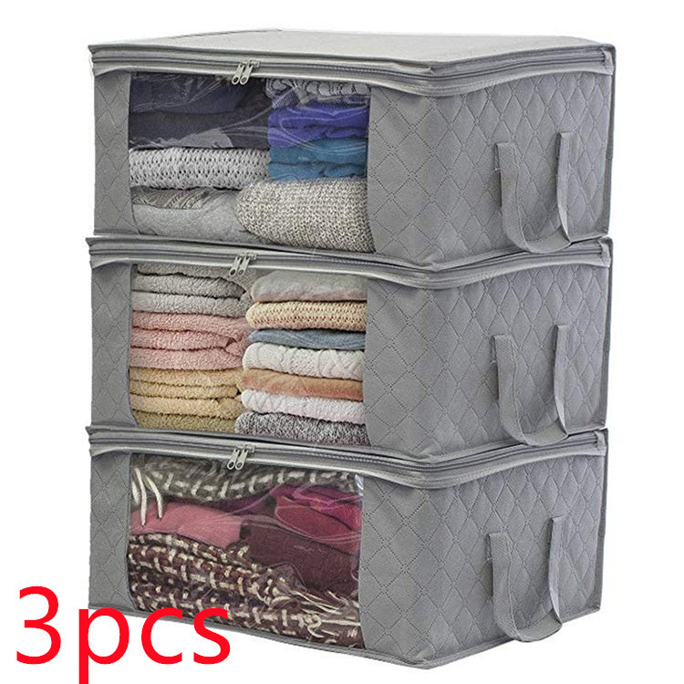 Foldable Clothing Organizer Bag - Space-Saving Wardrobe Storage