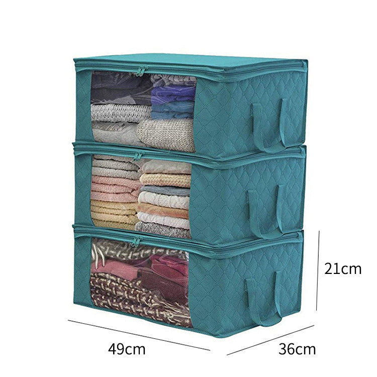 Foldable Clothing Organizer Bag - Space-Saving Wardrobe Storage
