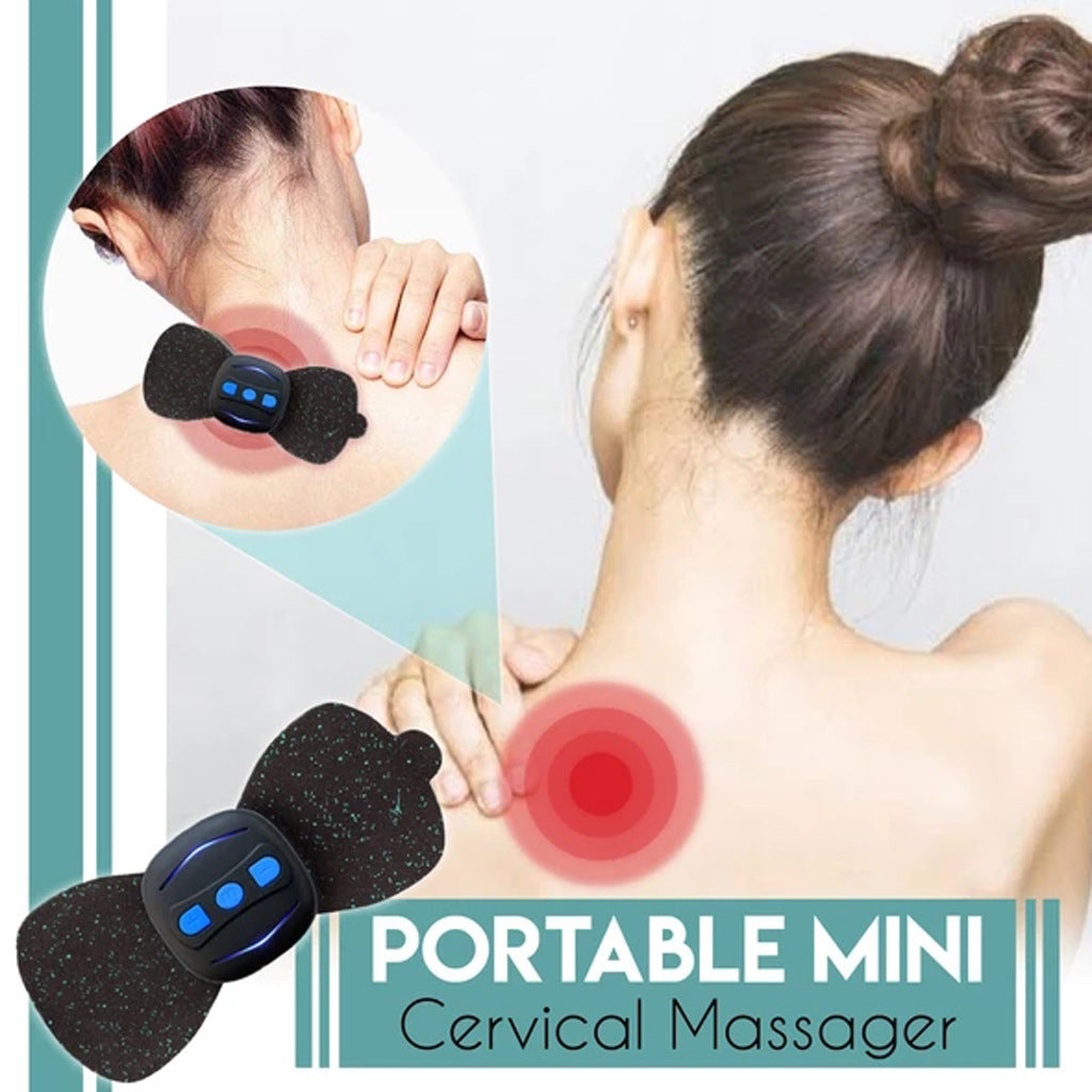 Mini Neck Massager - Portable Muscle Pain Relief Device
