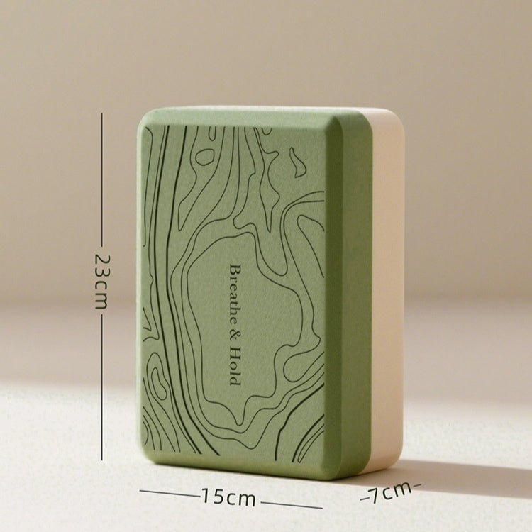 Yoga Brick Block - High-Density Foam Support for Flexibility